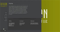 Desktop Screenshot of dixondevelops.com